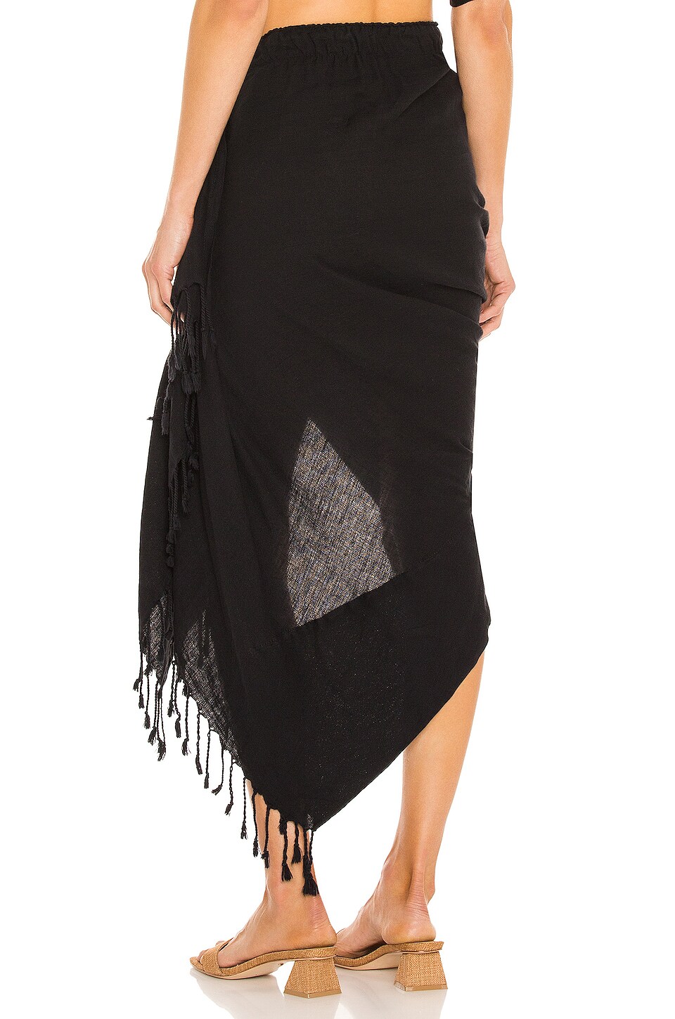 Just BEE Queen Tulum Skirt in Black | REVOLVE