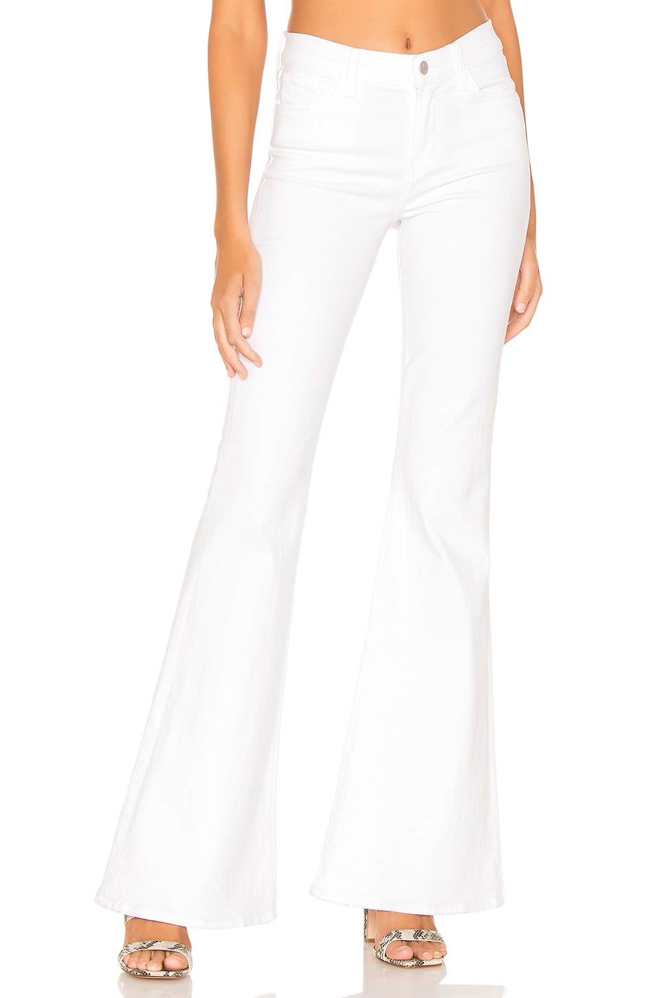 j brand valentina high rise flare