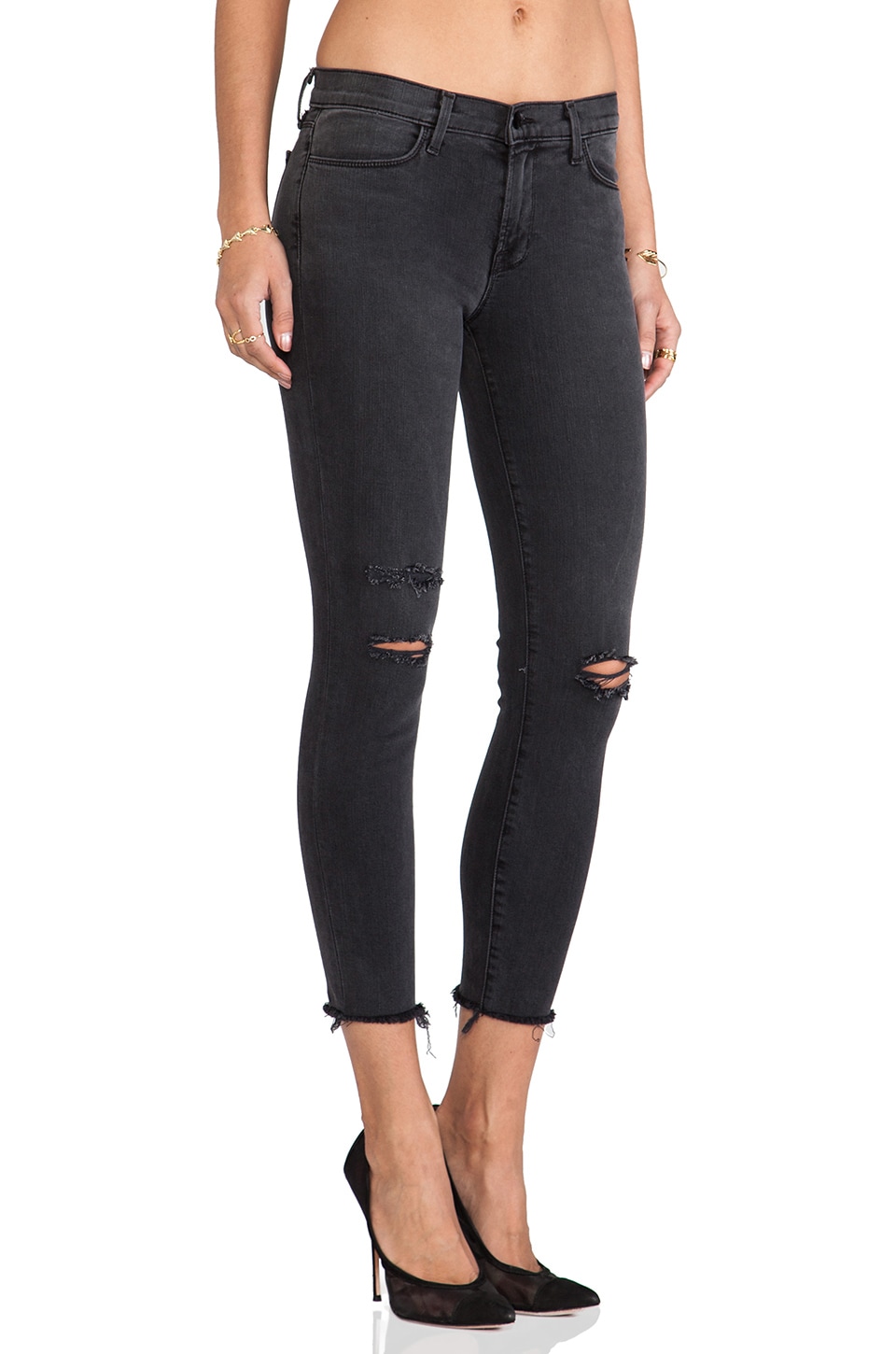Jean Skinny J Brand Taille 26, Bleu Clair Blanchi, Cheville - Excellent état