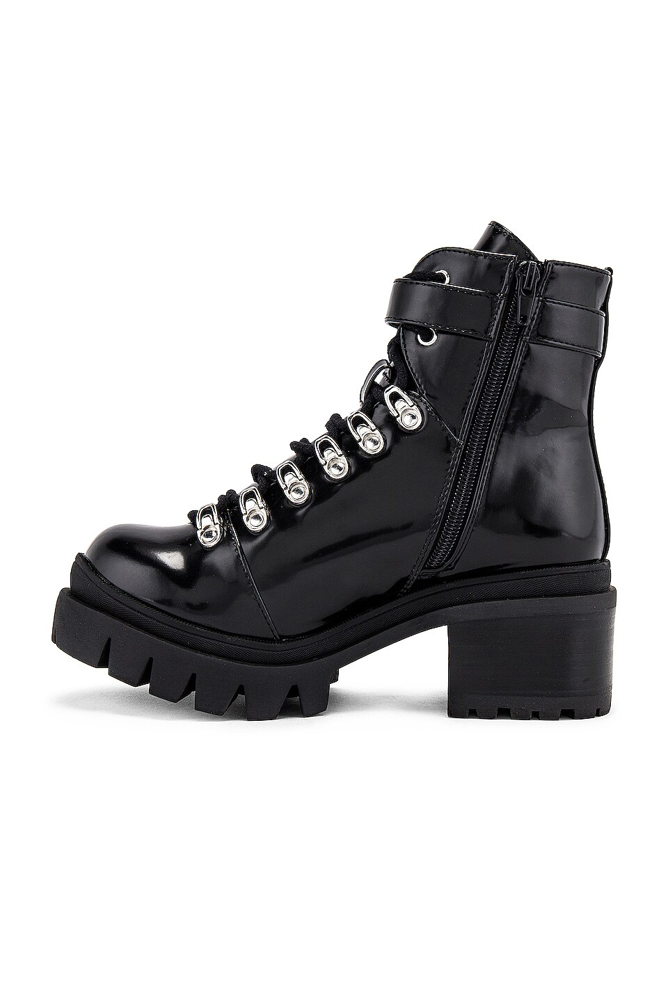 jeffrey campbell lug sole open ankle boot