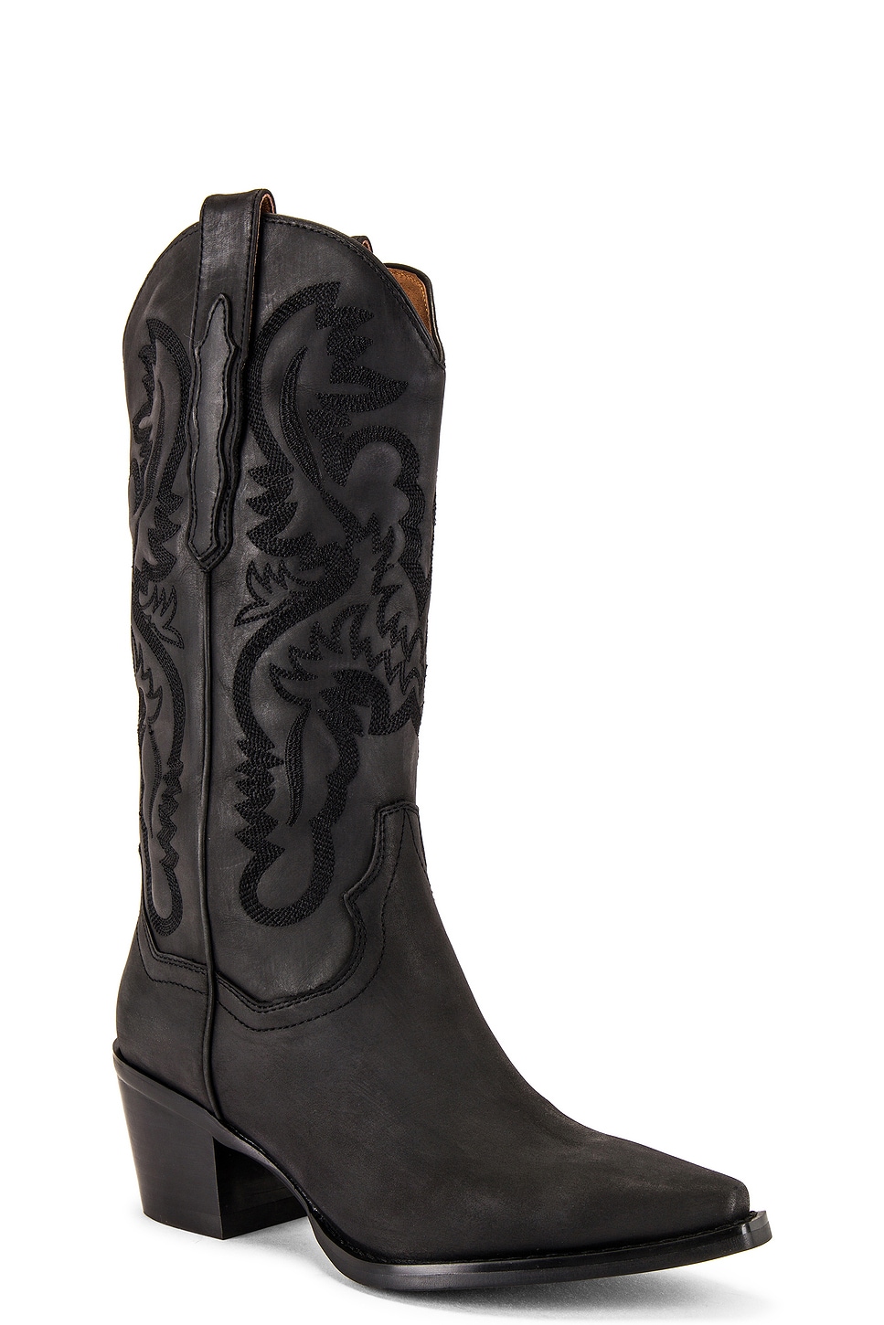 Jeffrey Campbell Dagget Boot in Black Washed
