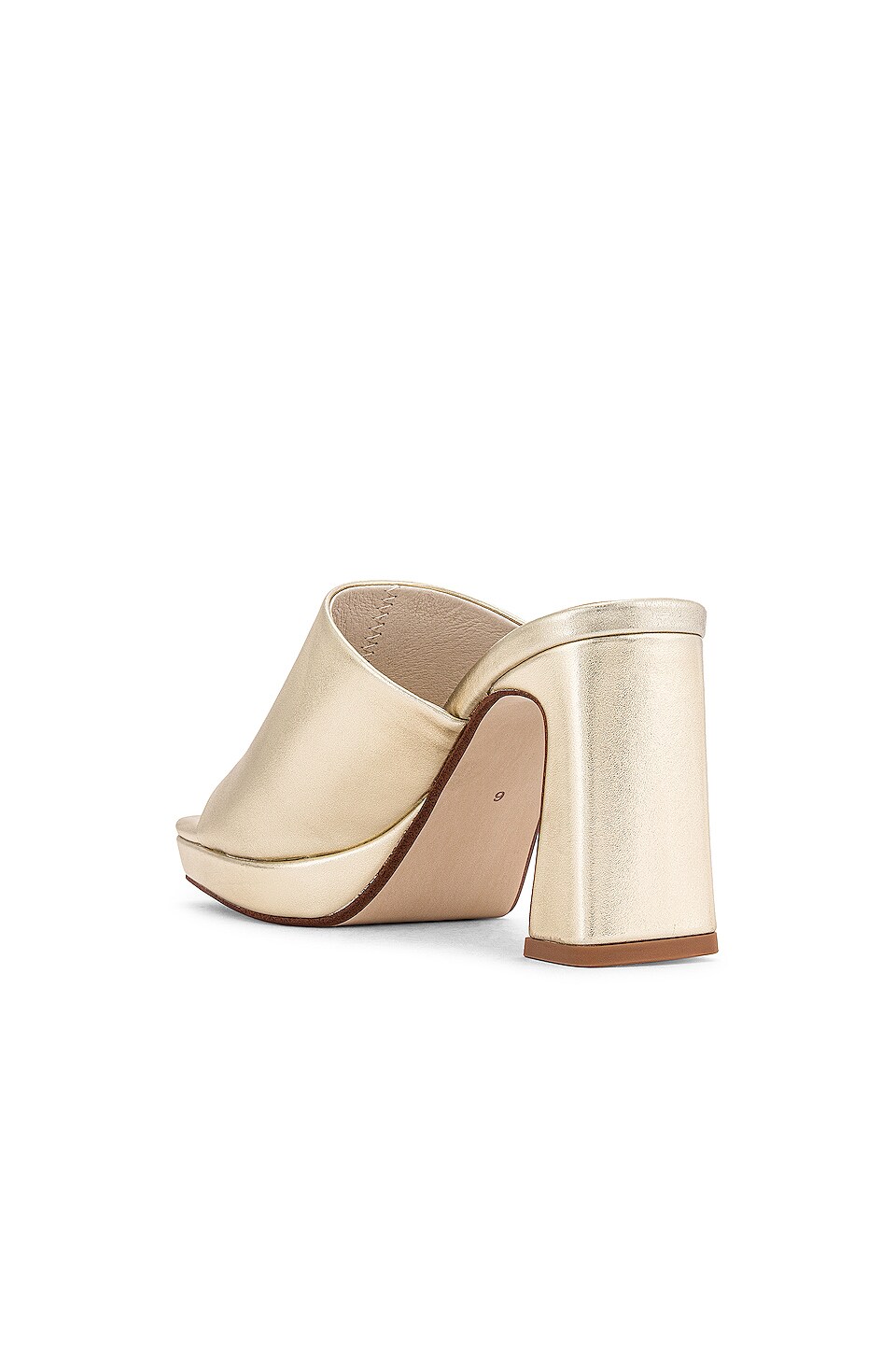 Jeffrey Campbell Caviar Heel in Light Gold Metallic | REVOLVE