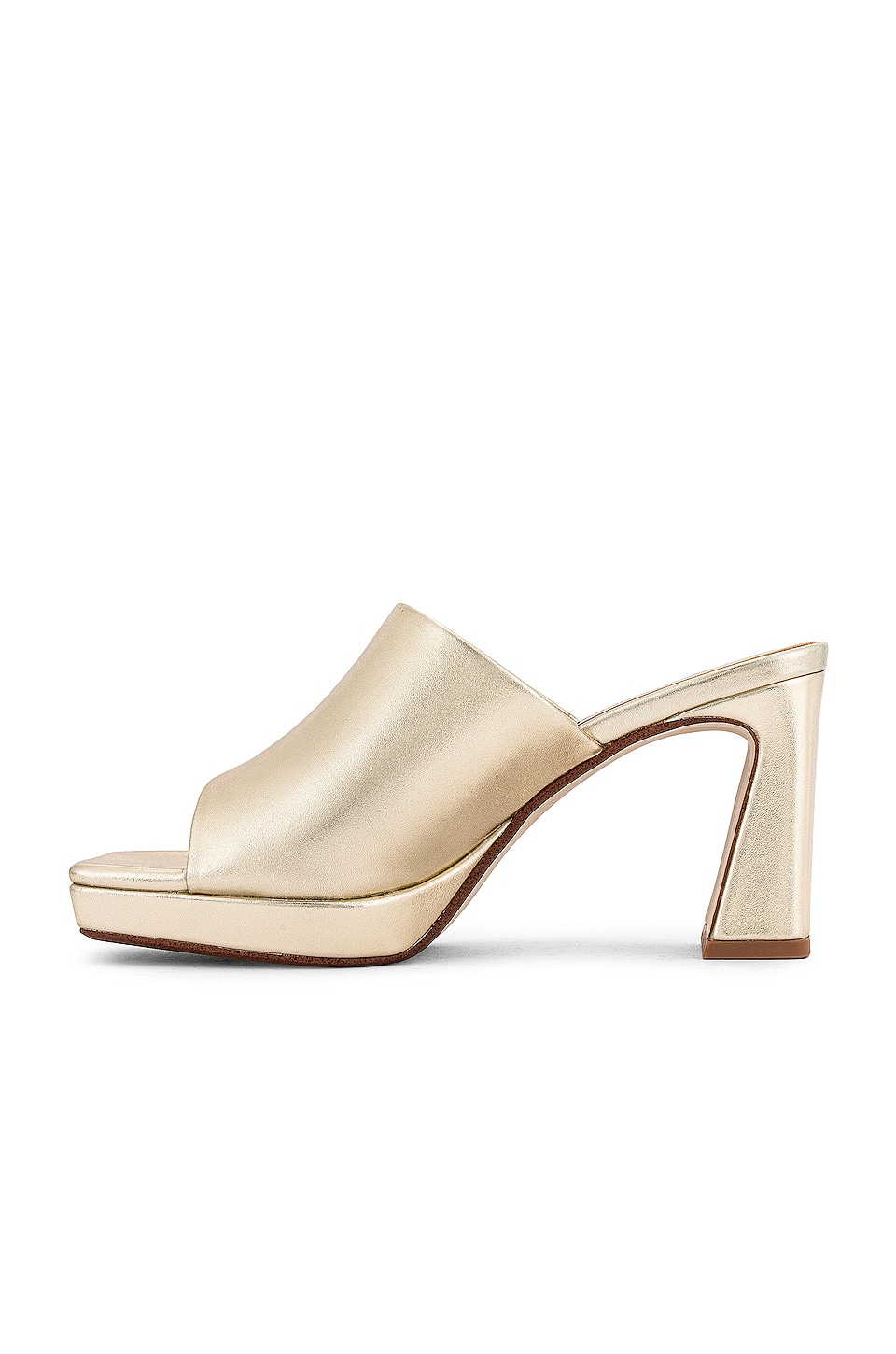 Jeffrey Campbell Caviar Heel in Light Gold Metallic | REVOLVE