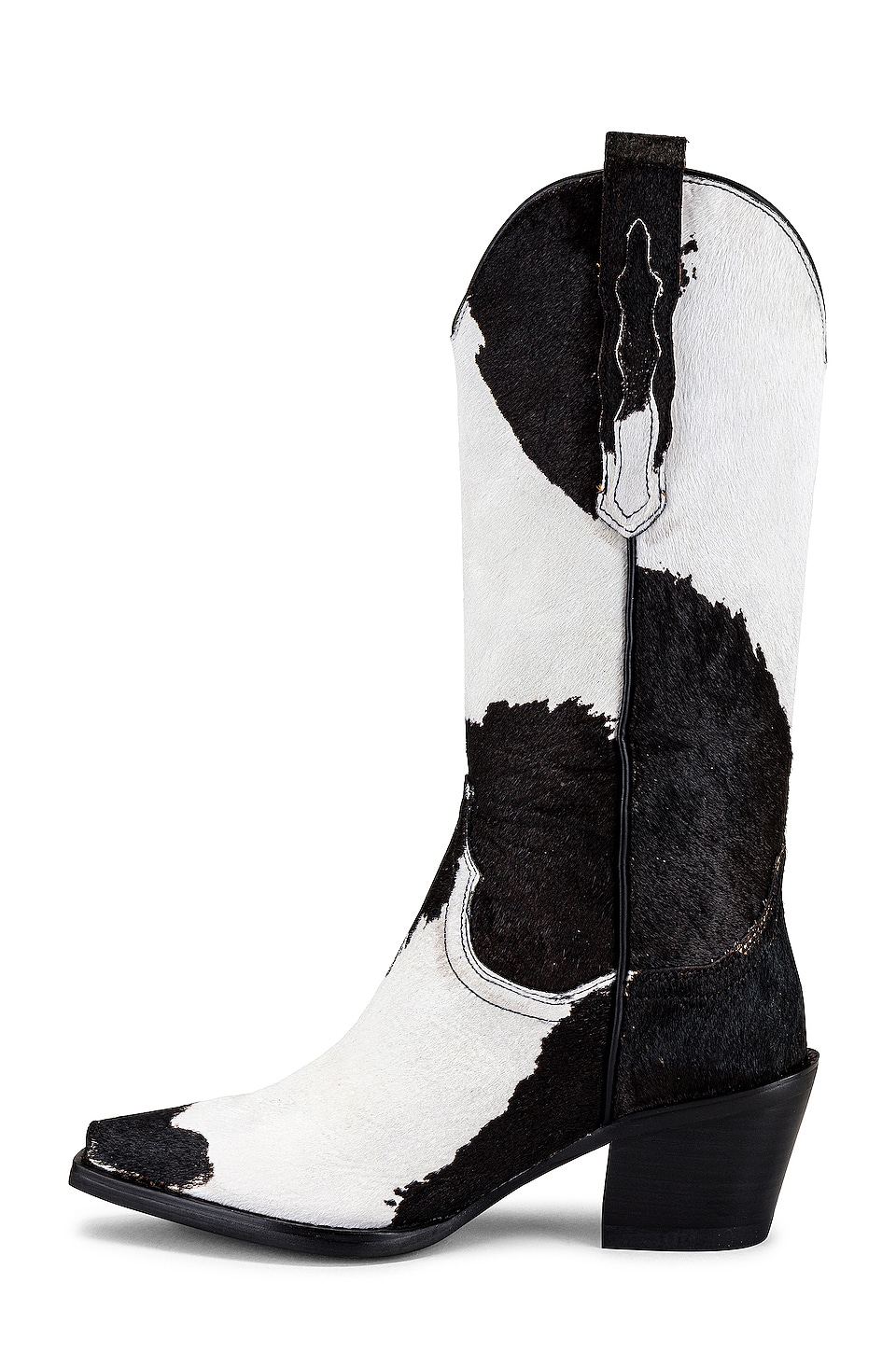 Jeffrey Campbell Dagget F Boot in Brown White Cow | REVOLVE