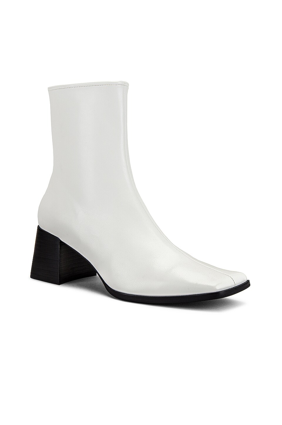 Jeffrey Campbell Slique Bootie in White