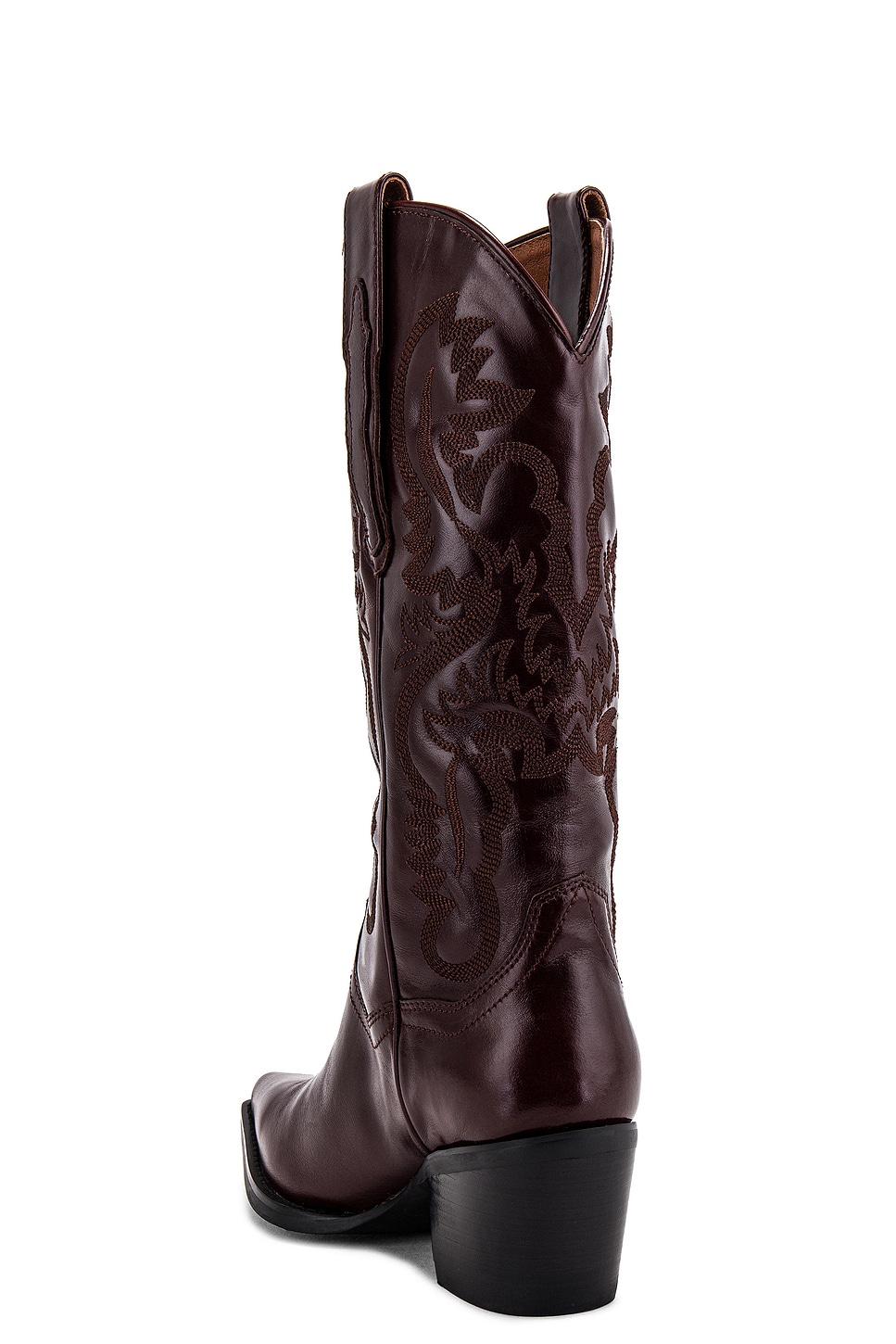 jeffrey campbell dagget genuine calf hair western boot