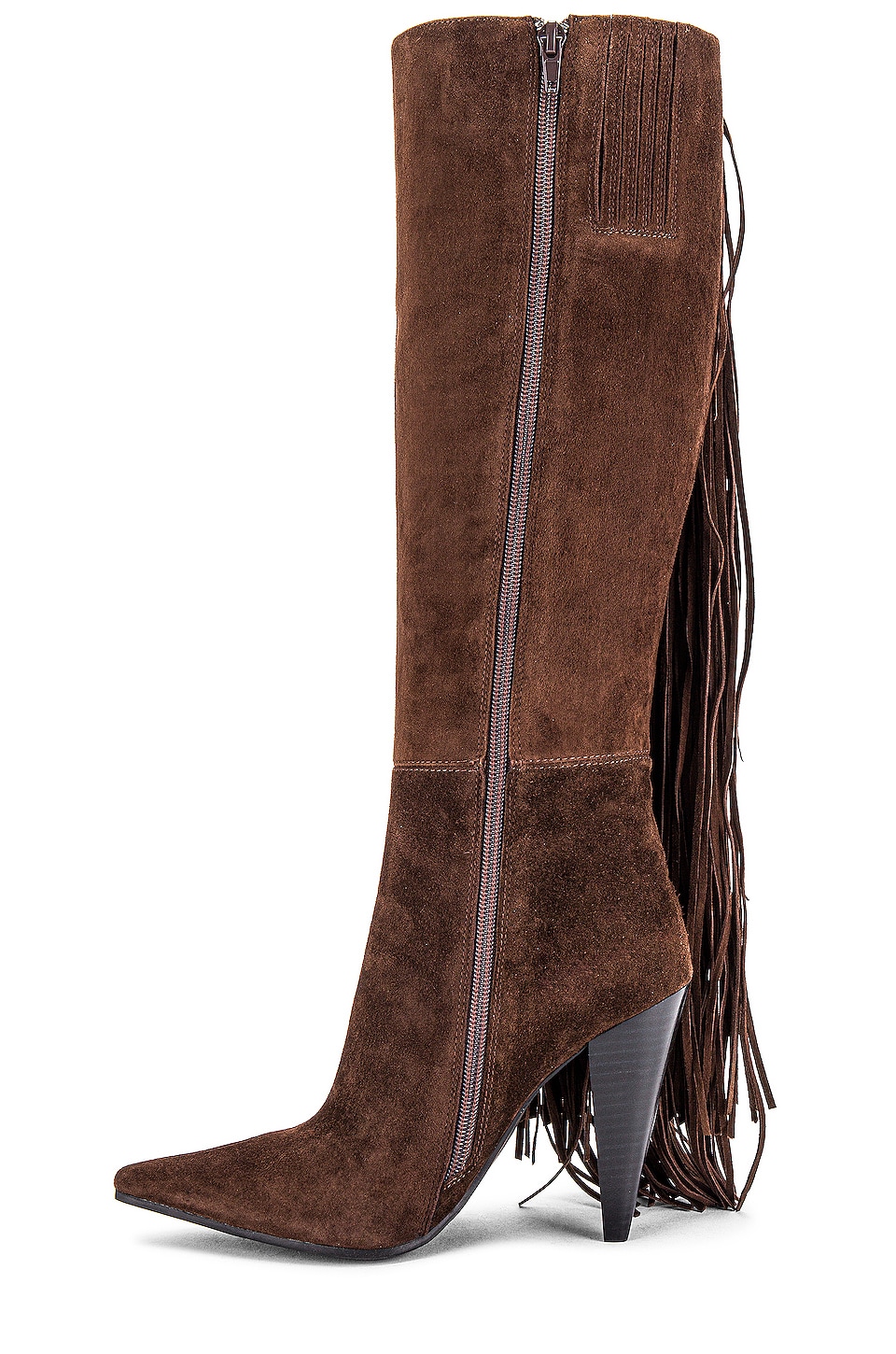 Jeffrey Campbell Galloping Boot in Brown Suede REVOLVE