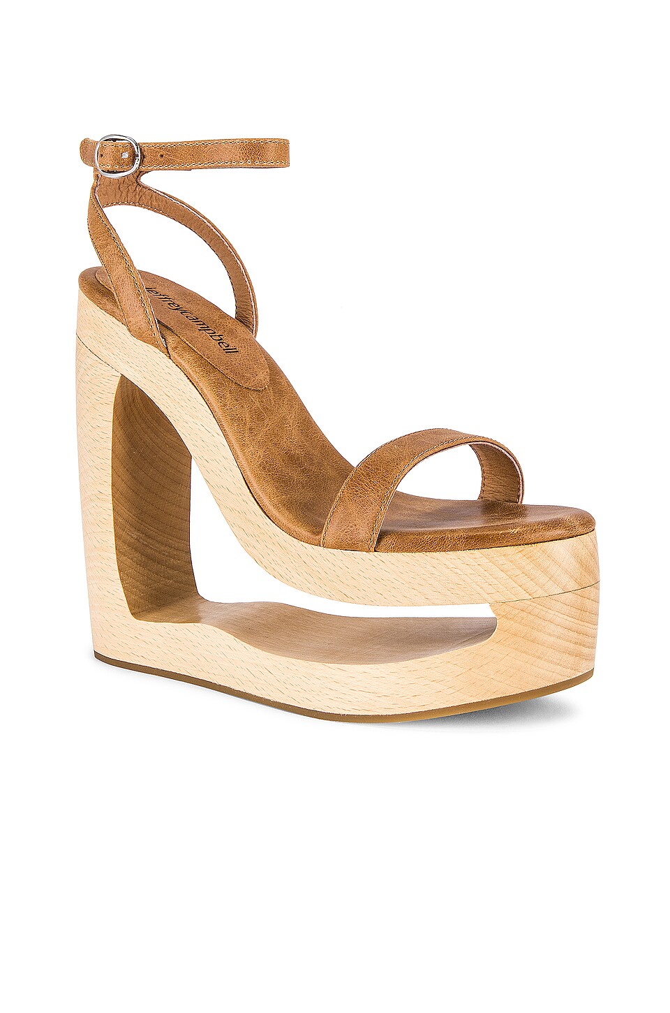 Jeffrey Campbell It's Lit Wedge in Tan