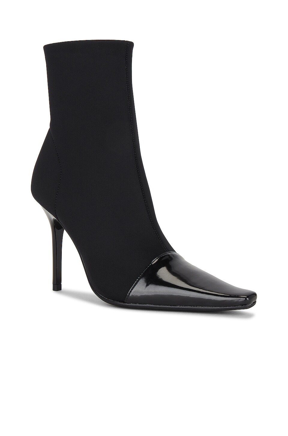 Jeffrey Campbell Survivor Bootie in Black Box Combo