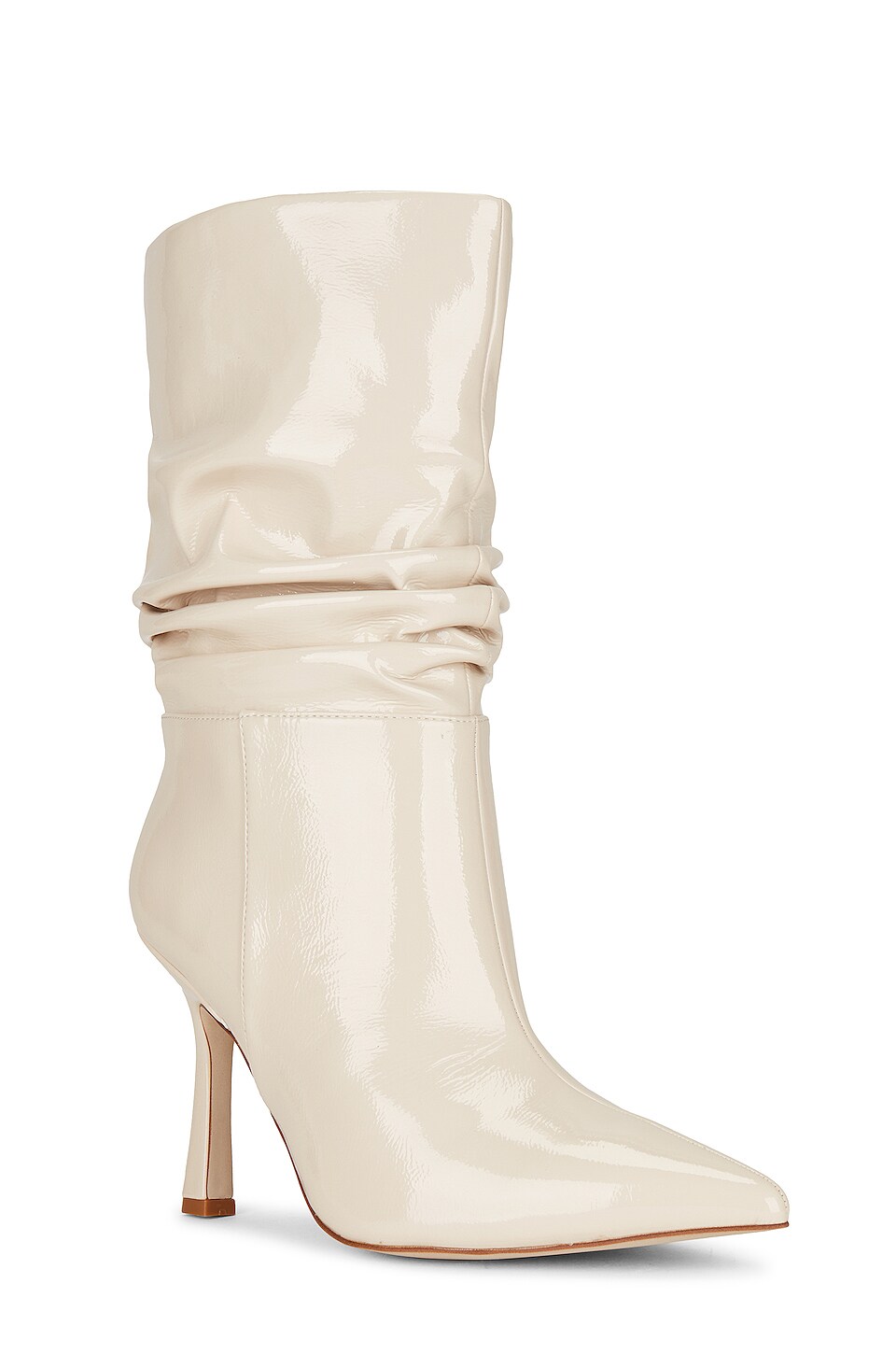 Jeffrey Campbell Guillo Boot in Ivory Patent