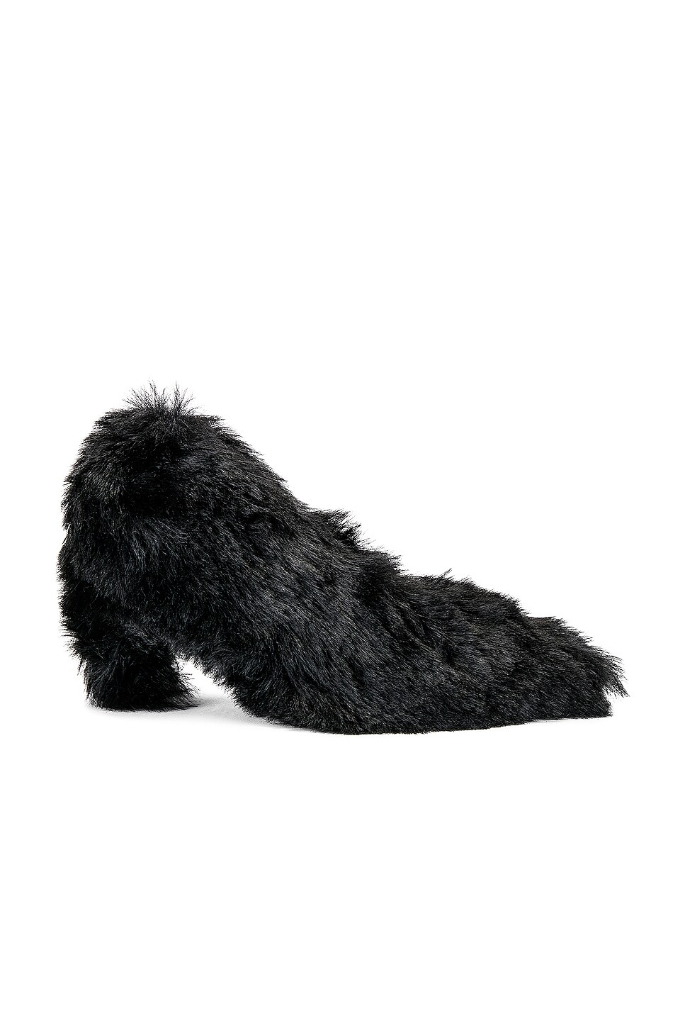 Jeffrey Campbell Fluffer Heel in Black