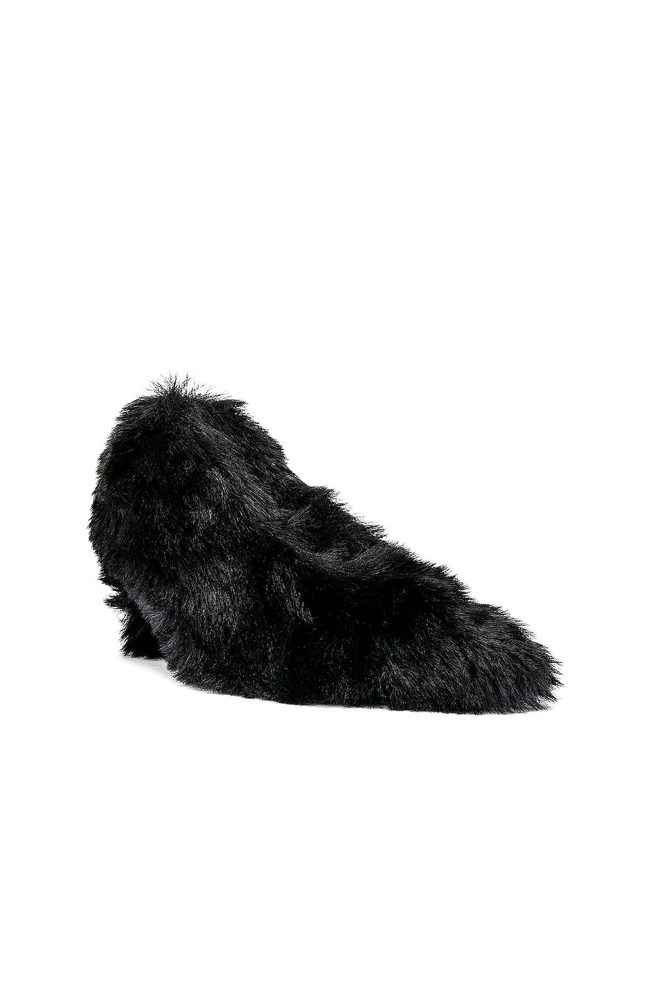 Jeffrey Campbell Fluffer Heel in Black