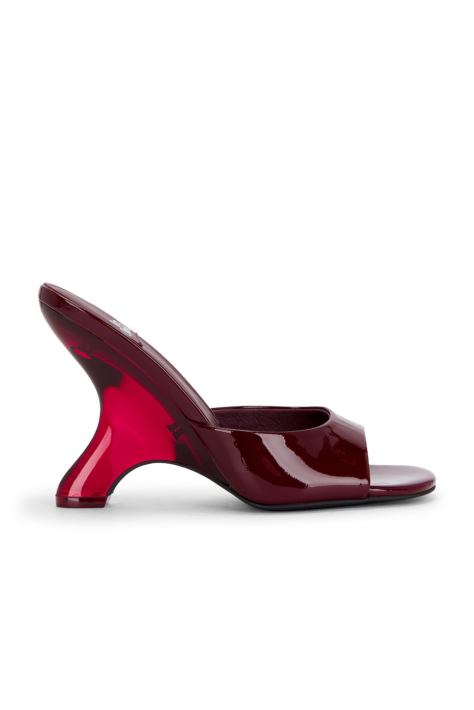 Jeffrey Campbell patent leather sandal OBSESSION Jeffrey Campbell Minimal Sandal main image 2