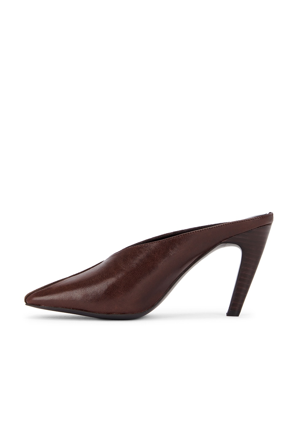 Jeffrey Campbell Hoof-it Mule in Coffee Suede Combo | REVOLVE