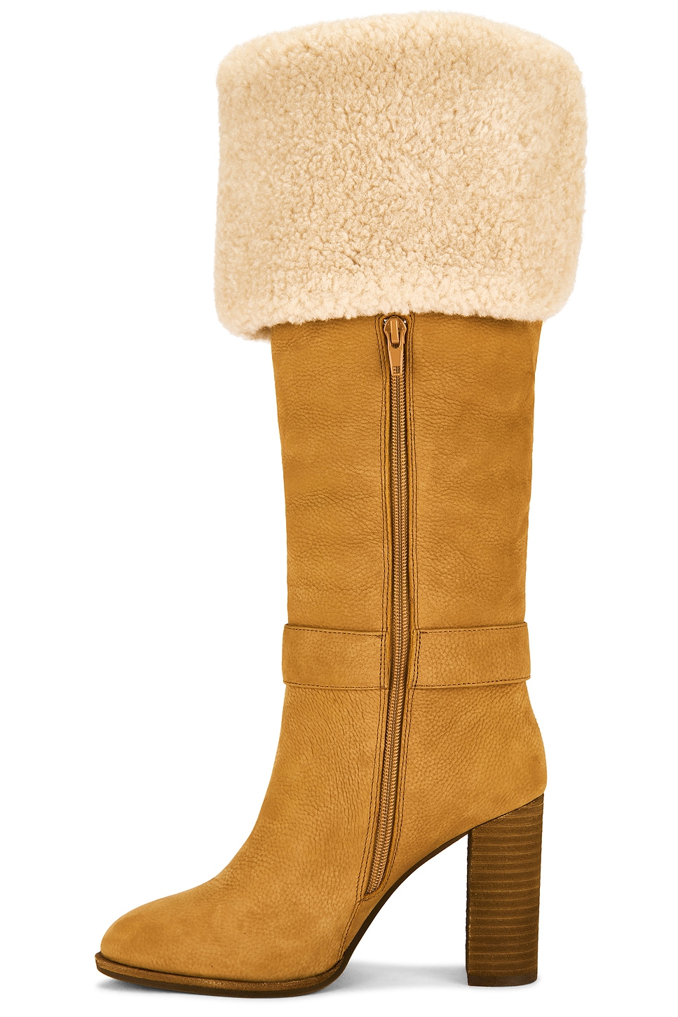 Jeffrey Campbell Nestle-F Boot in Yellow Crinkle & Beige | REVOLVE