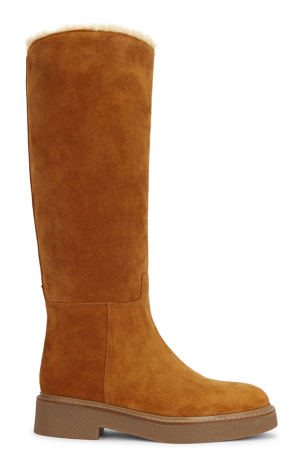 ジュリクーパパ Jeffrey Campbell Zabini Boot in Tan Suede Combo | REVOLVE