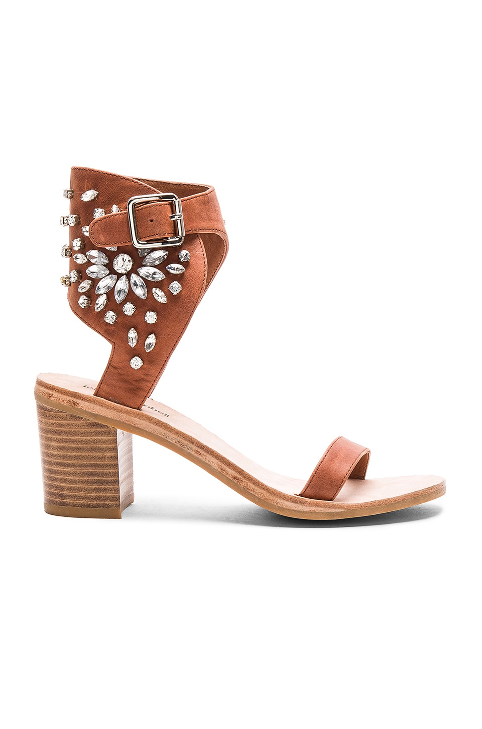 Jeffrey Campbell Iowa Sandals in Tan Clear