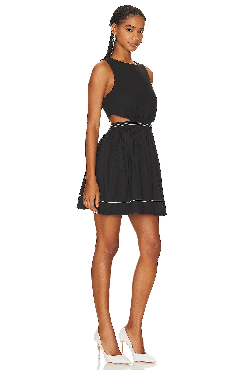 JONATHAN SIMKHAI STANDARD Carlisle Cut Out Mini Dress thumbnail