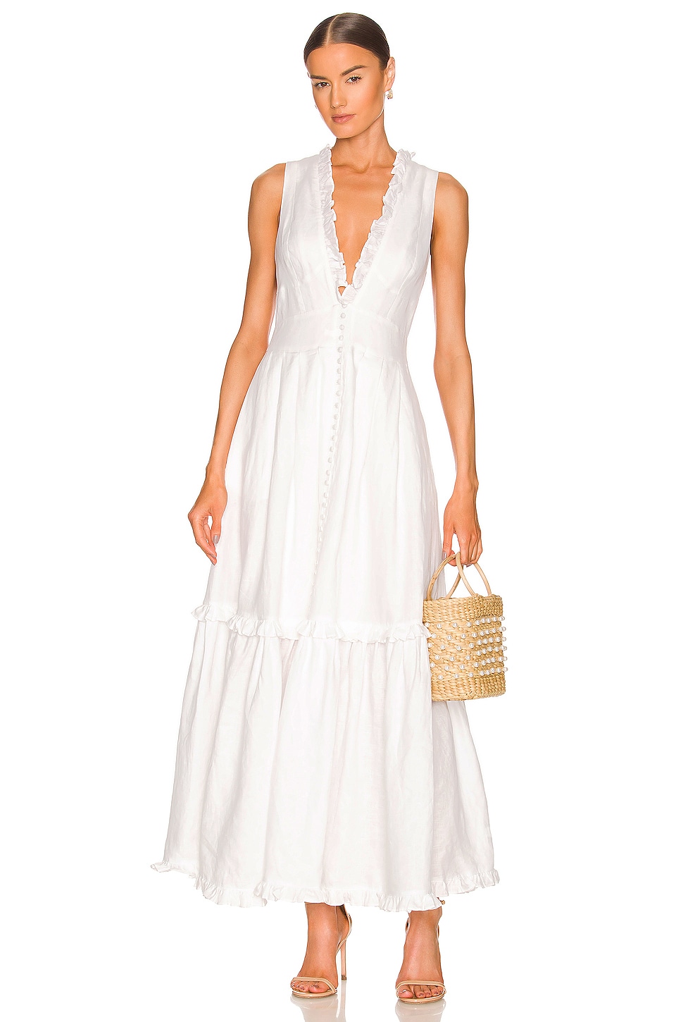 A White Dress For Spring 2023 & Floral Romanticism - Jennysgou