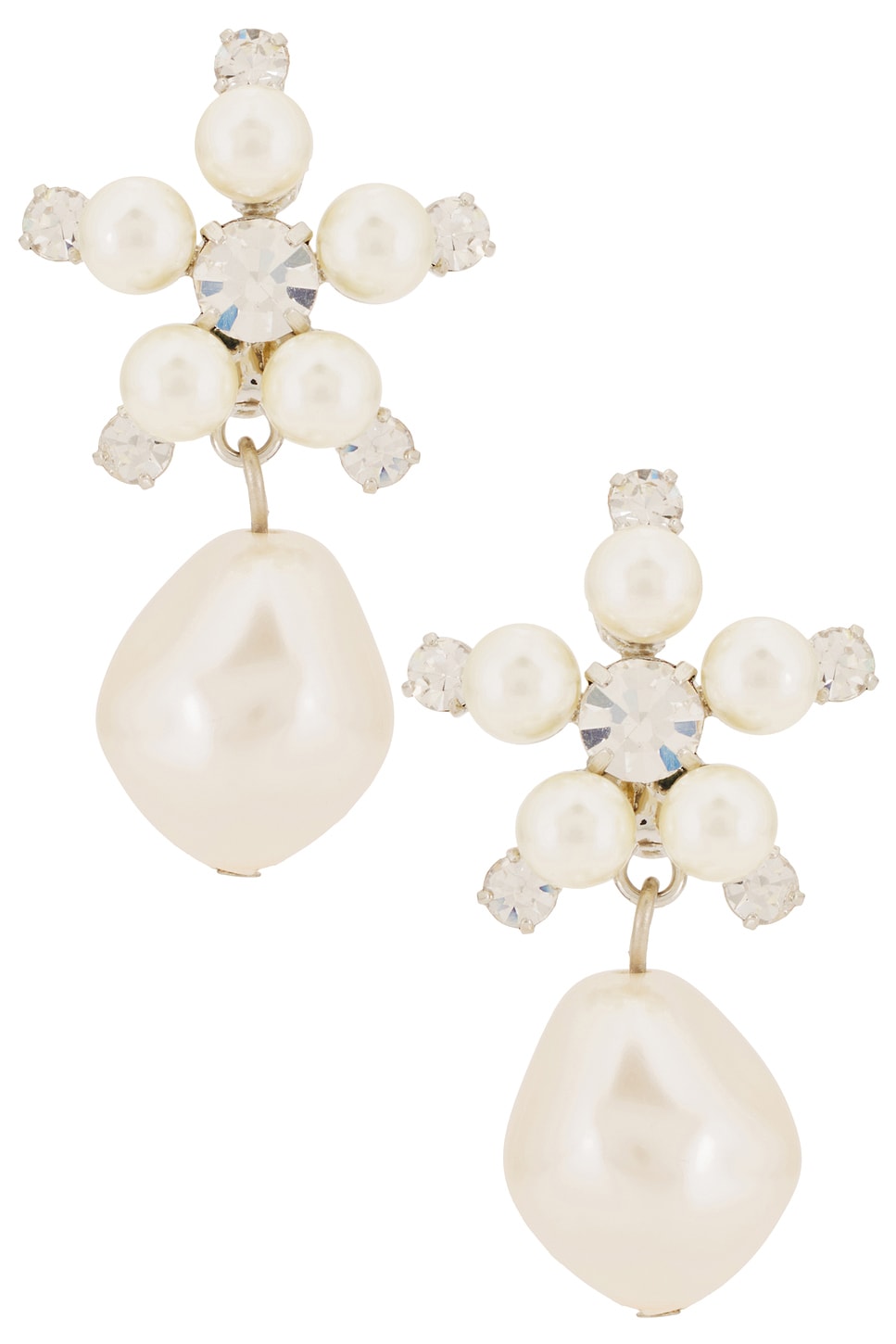 Jennifer Behr Korie Earrings in Crystal Pearl | REVOLVE Jennifer Behr Korie Earrings in Crystal Pearl | REVOLVE