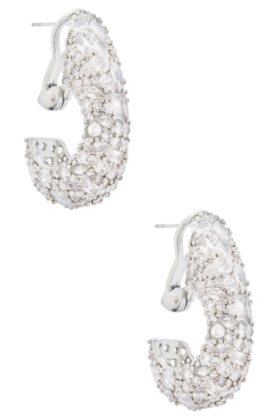 Jennifer Behr Etta Earrings in Crystal | REVOLVE