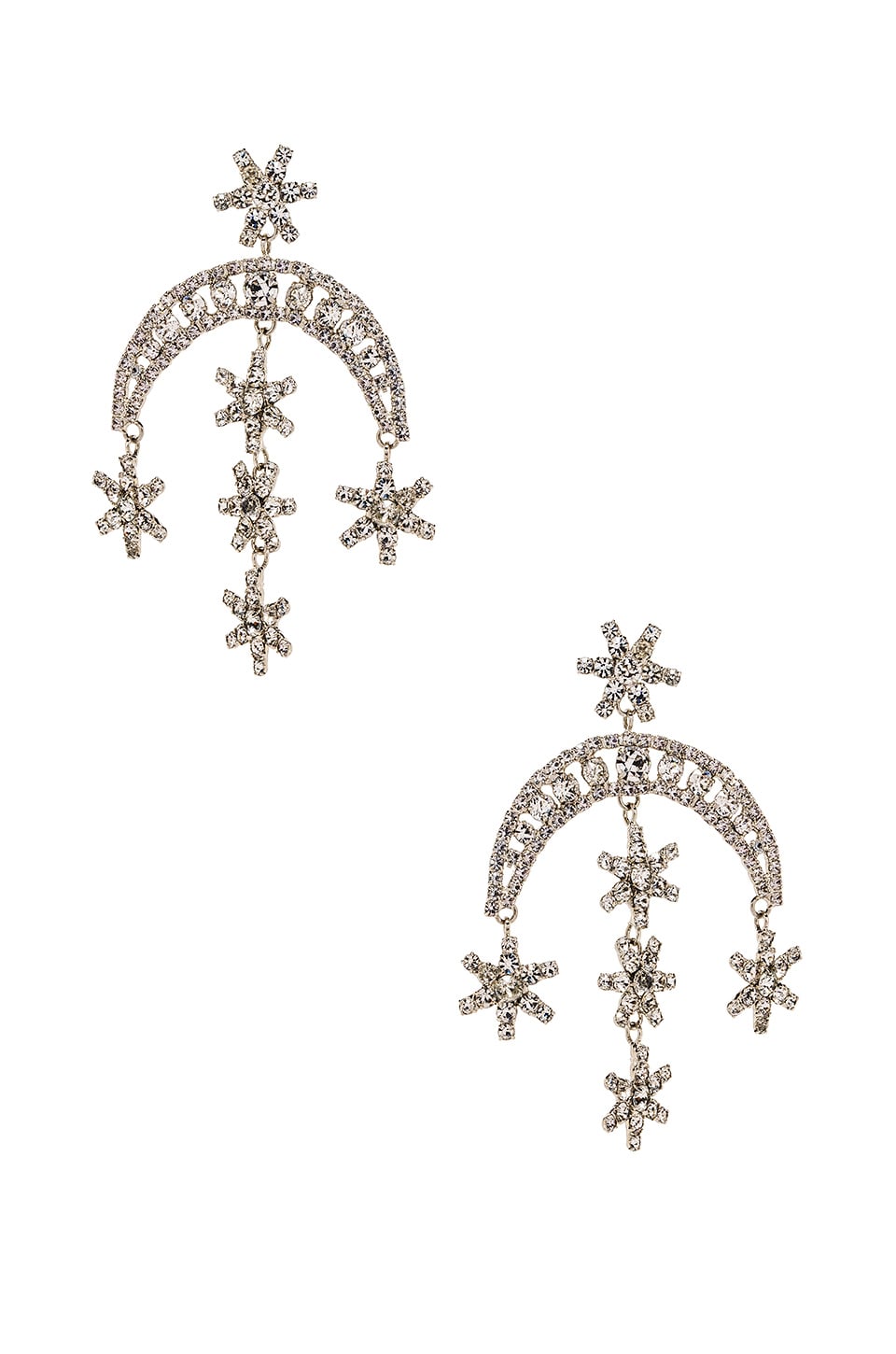 Jennifer Behr Bellatrix Earrings in Crystal | REVOLVE