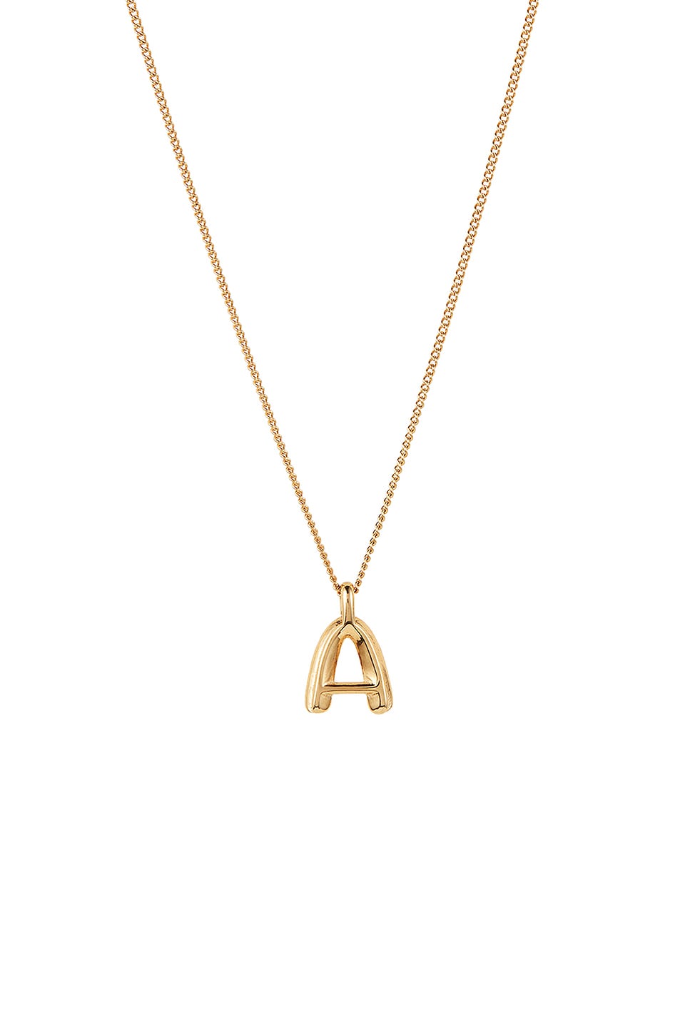 Monogram Pendant Necklace