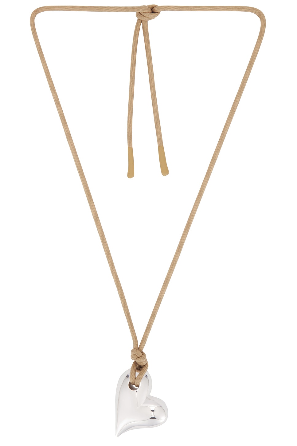 【JENNY BIRD】Art Heart On A String ネックレス ★ ハート Art Heart On A String Necklace - Silver | JENNY BIRD