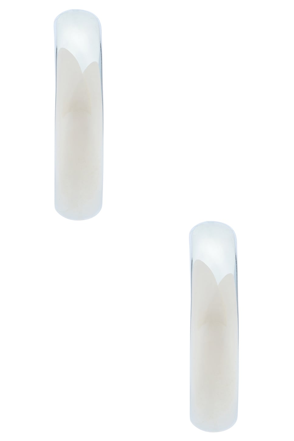 Staple Hoops Large Earrings