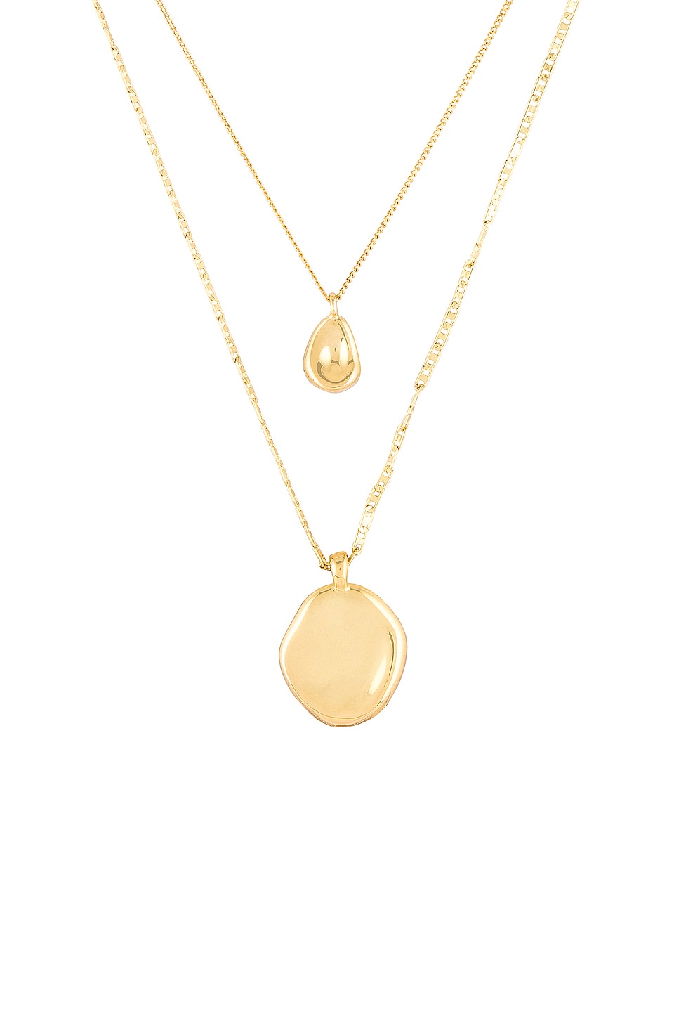 Jenny Bird Mithras Necklace in High Polish Gold