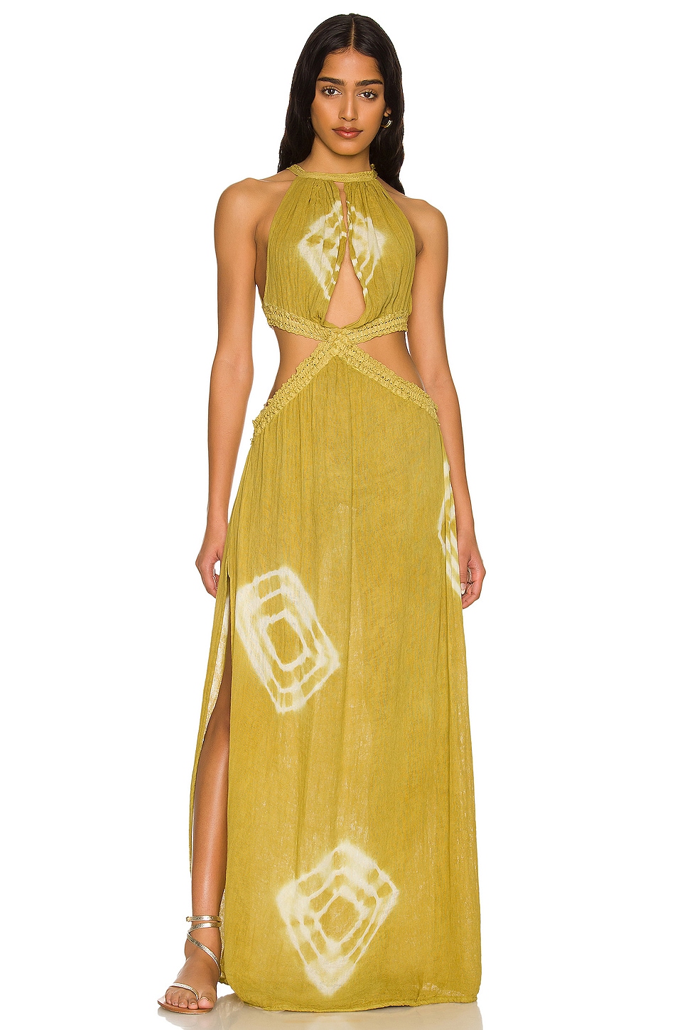drop-waist maxi dress Sleeveless Dresses For Church Juniors Age:9-10 Y TRENDING:Pastel