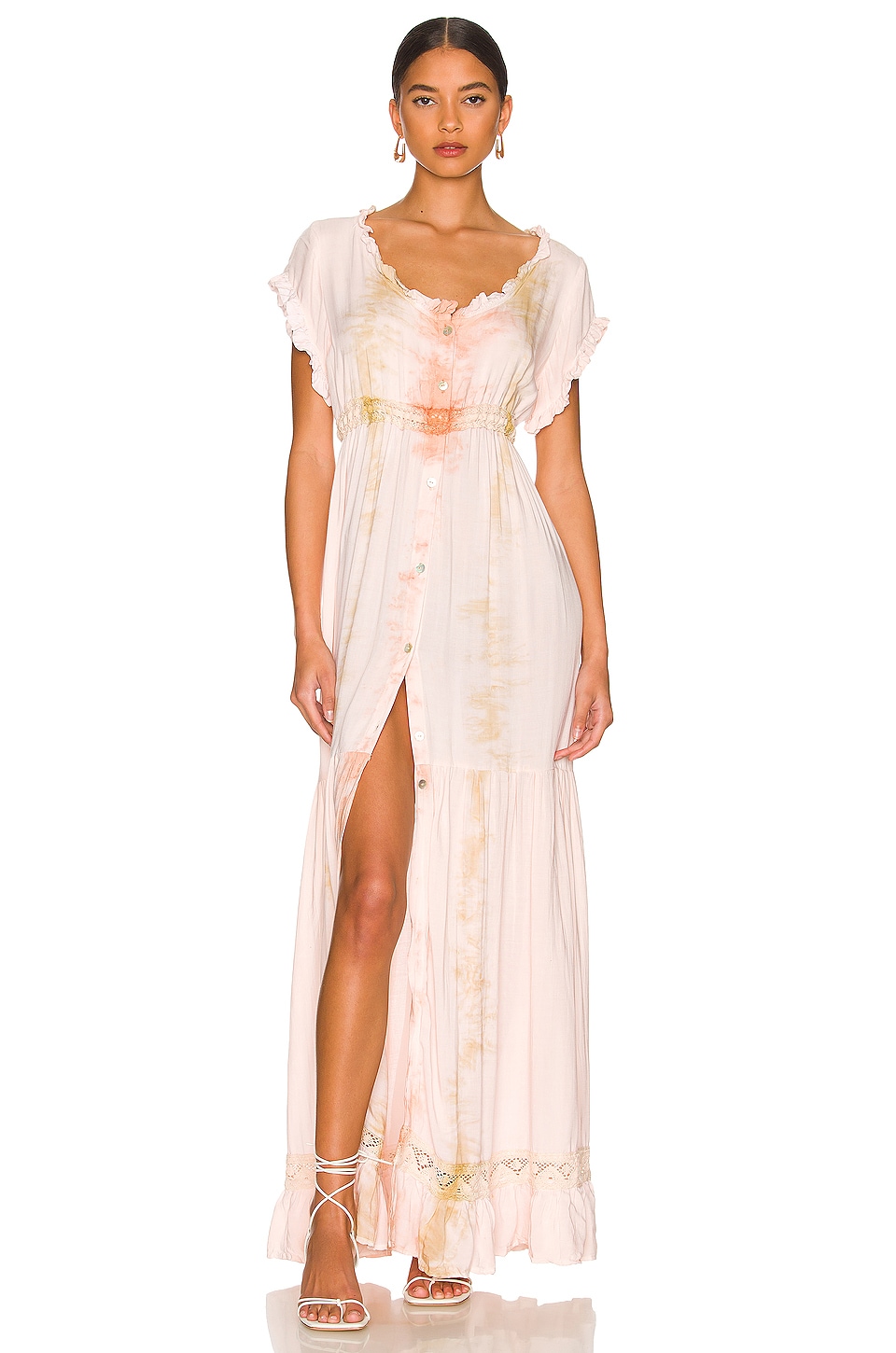 Jen's Pirate Booty Kozmic Flirty Dress in Desert Sun Astral Tie Dye ...