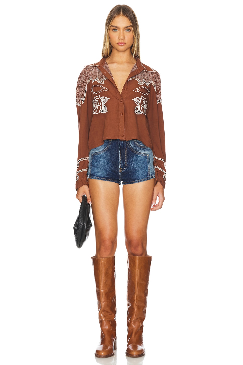 Jen's Pirate Booty Jolene Button Down thumbnail
