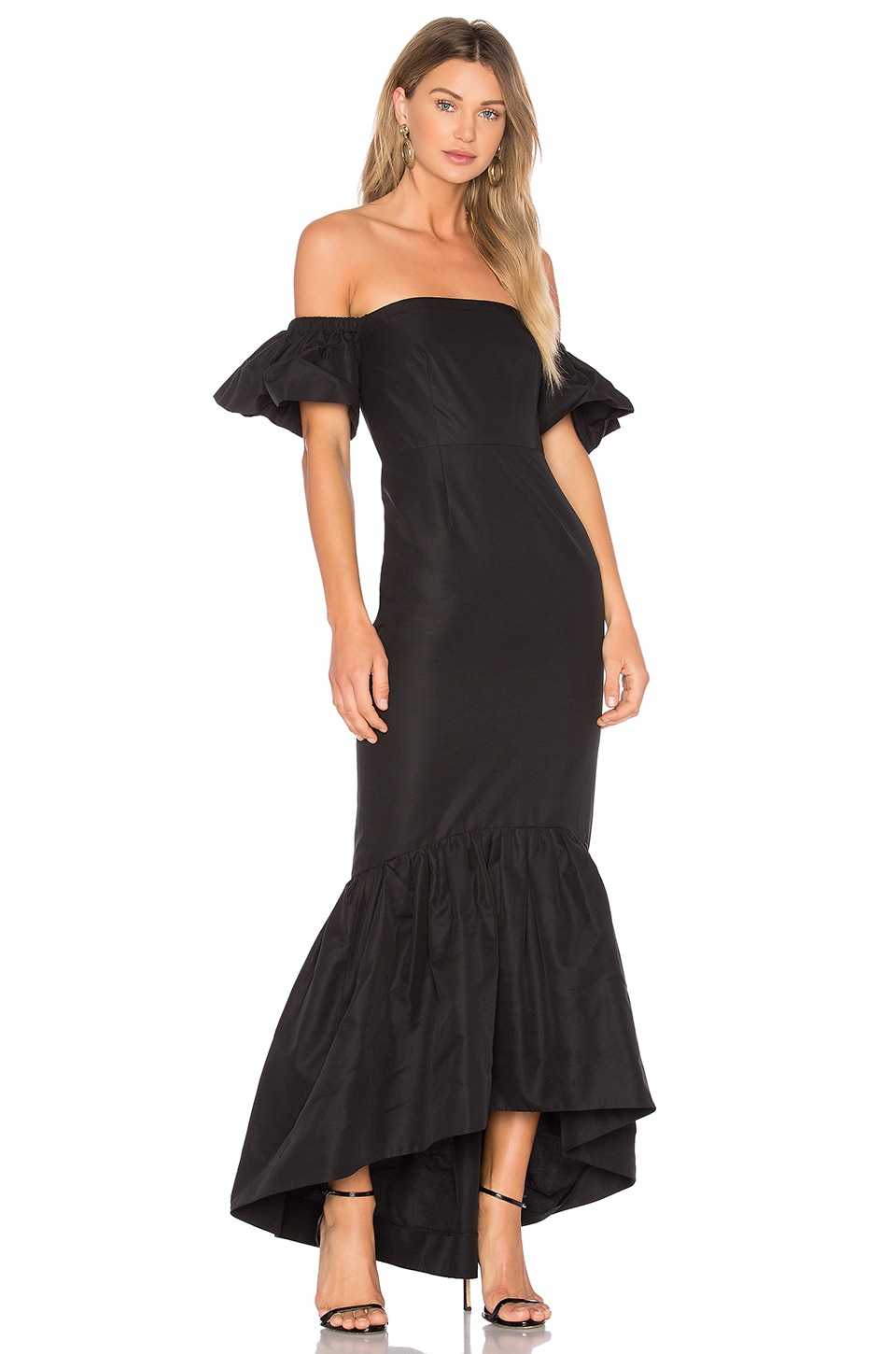 Jill Stuart Women's Black Floral Maxi Dress Size 6 main image 1