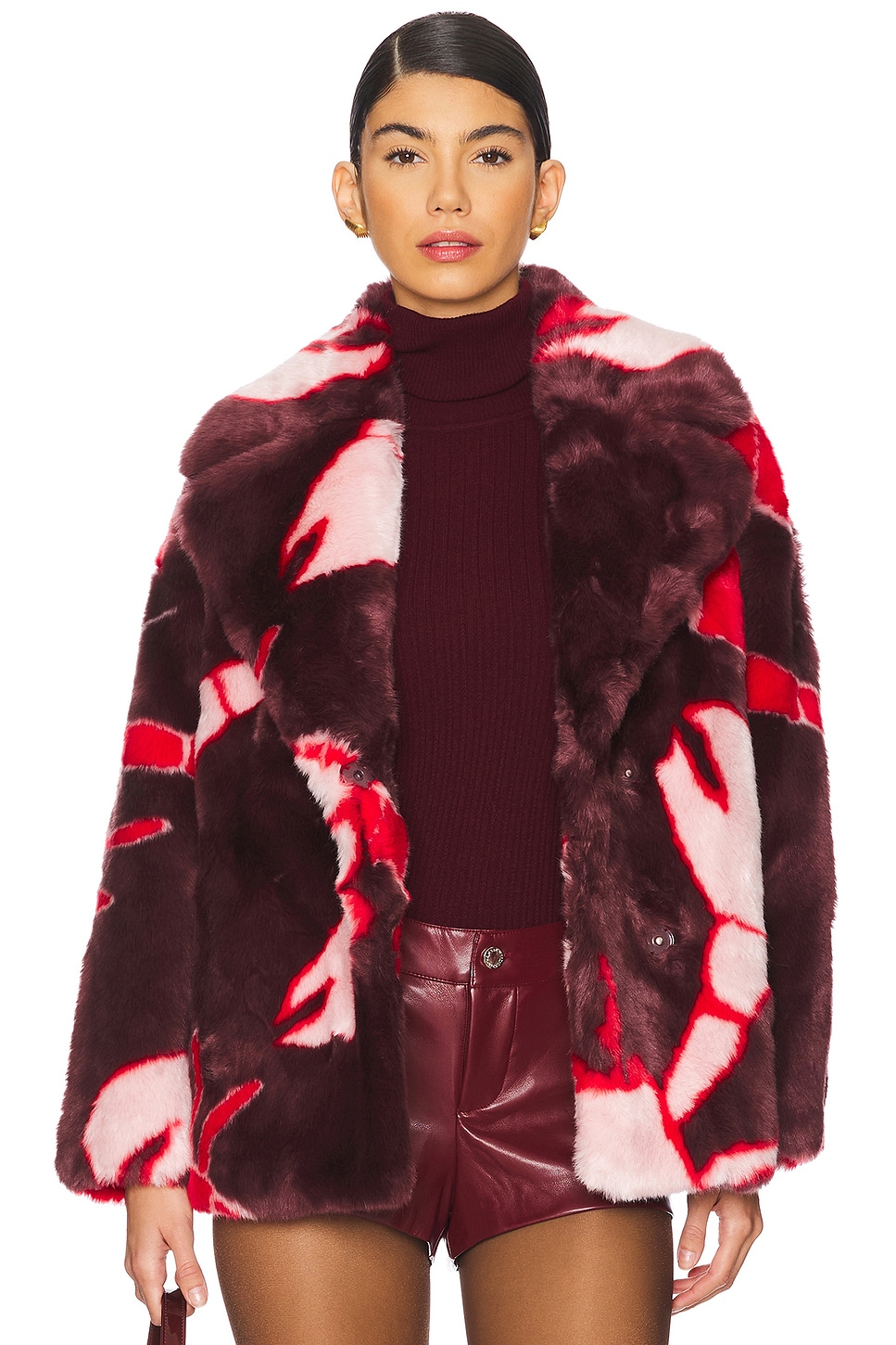Jakke Rita Coat in Lobster | REVOLVE