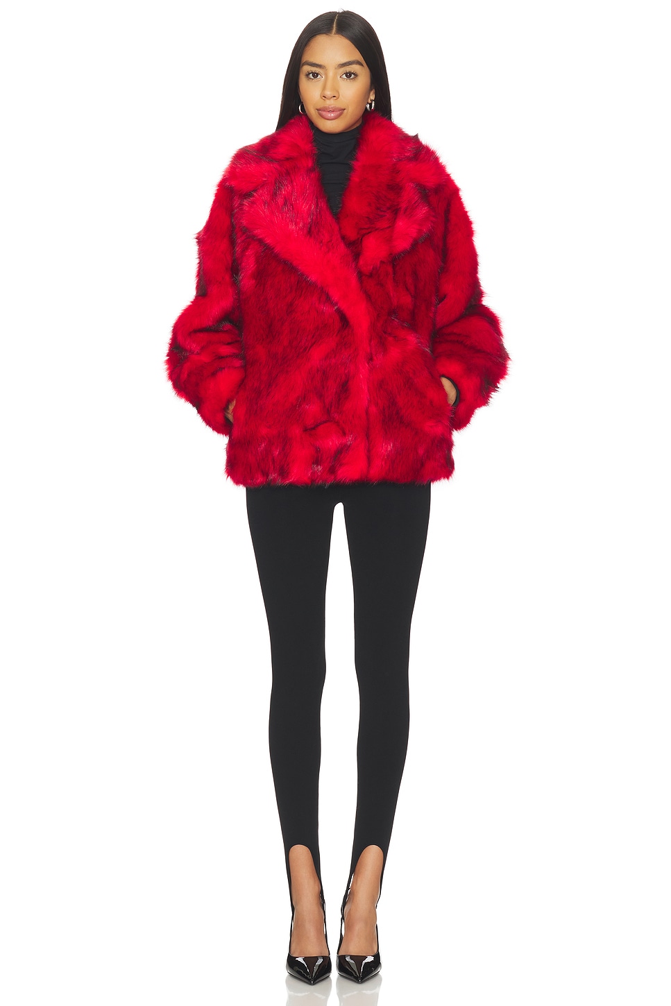 Jakke Rita Coat in Red | REVOLVE