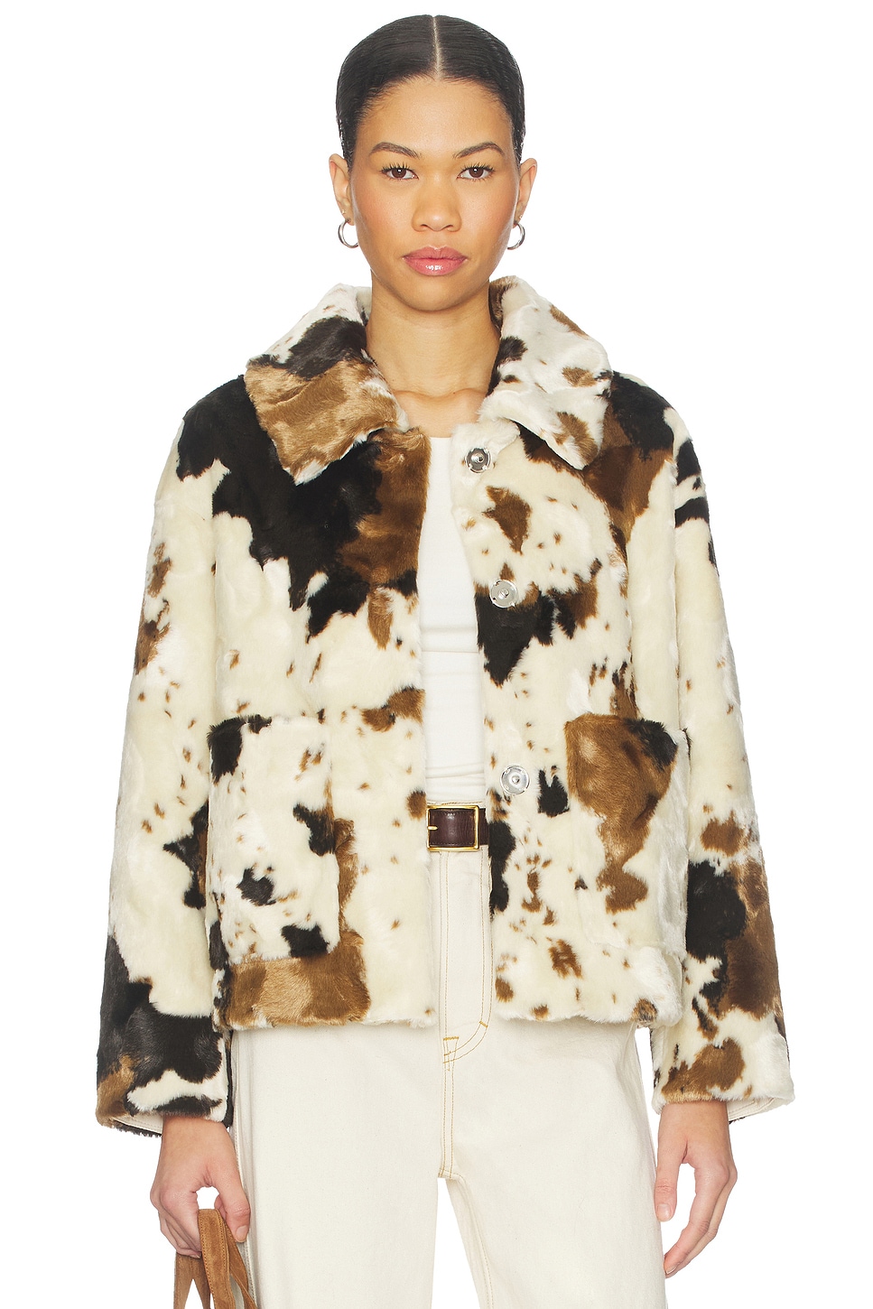 Jakke TRACI ジャケット - Cow Print | REVOLVE