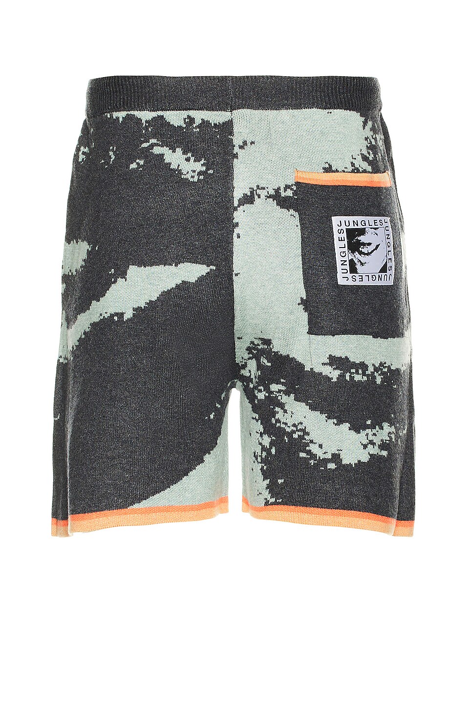 Jungles Smile Shorts in Black & Blue
