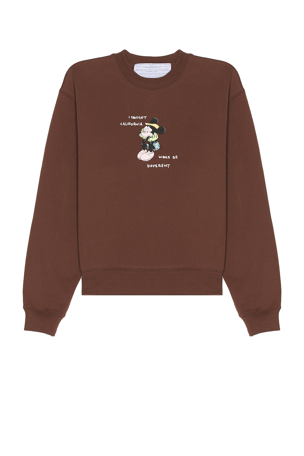 Jungles California Mick Sweater in Brown REVOLVE