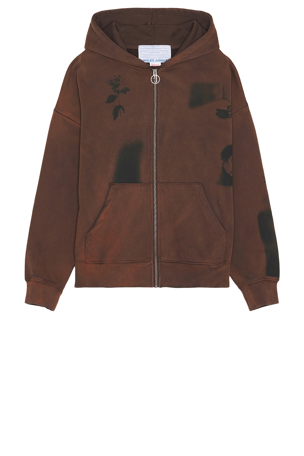 Jungles Waiting Around Zip Hoodie in Dirty Purple | REVOLVE
