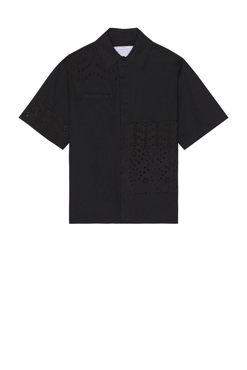 Trendsetting Lapel Button Up Black Shirt Jacket - Ships in 24 Hrs