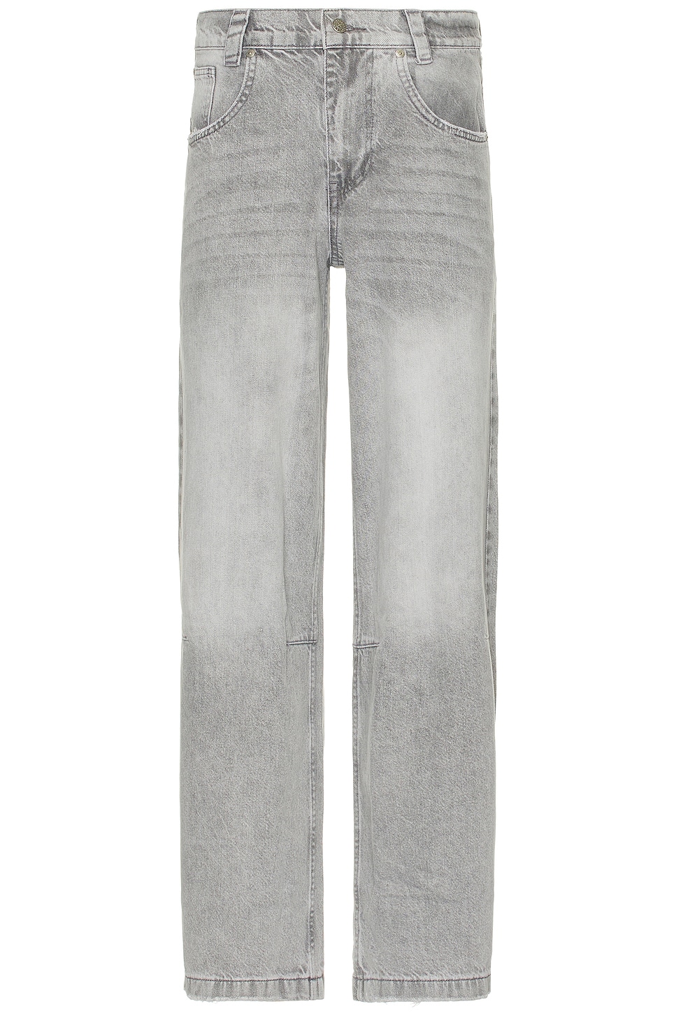 Jaded London Lowrise Colossus Jeans in Grey Sandblast | REVOLVE