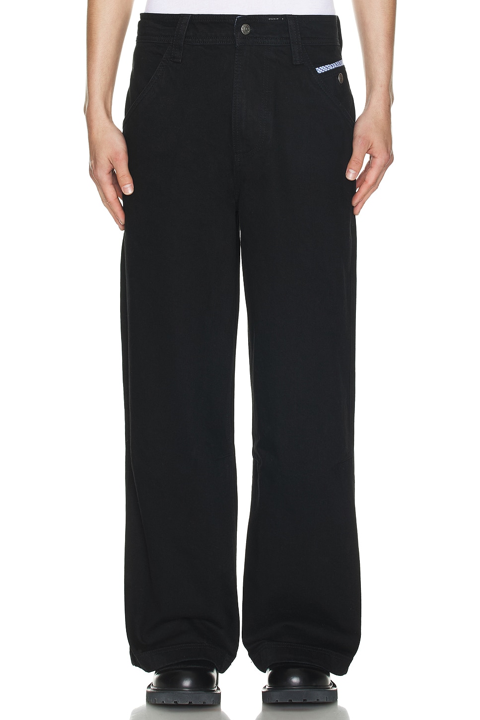 LDN Applique Colossus Jeans - Thumbnail 4