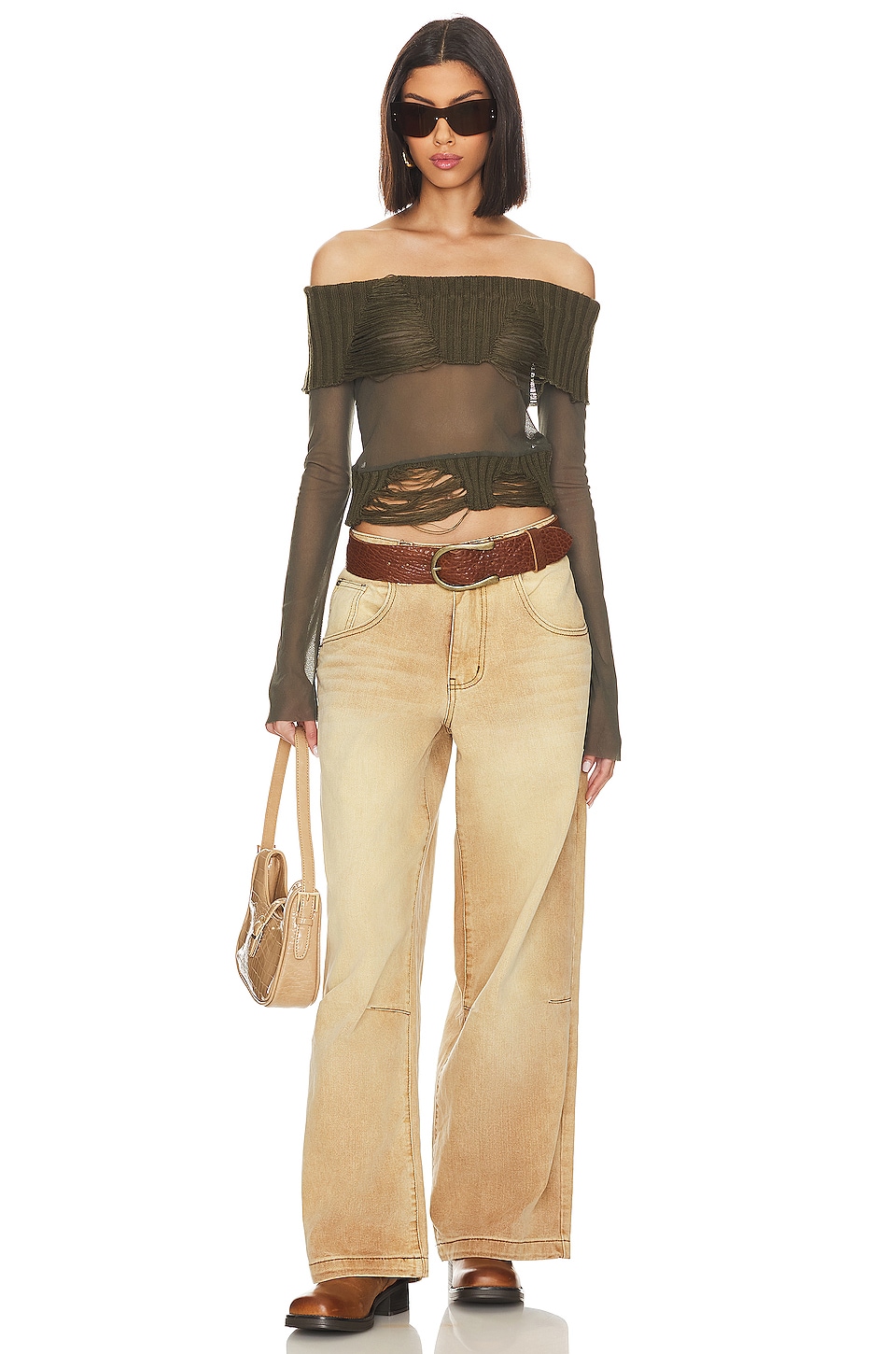 パンツ Jaded London Low Rise ColossusBaggyJeans Shop Indigo Low Rise Colossus Baggy Jeans | Jaded London | Clothing