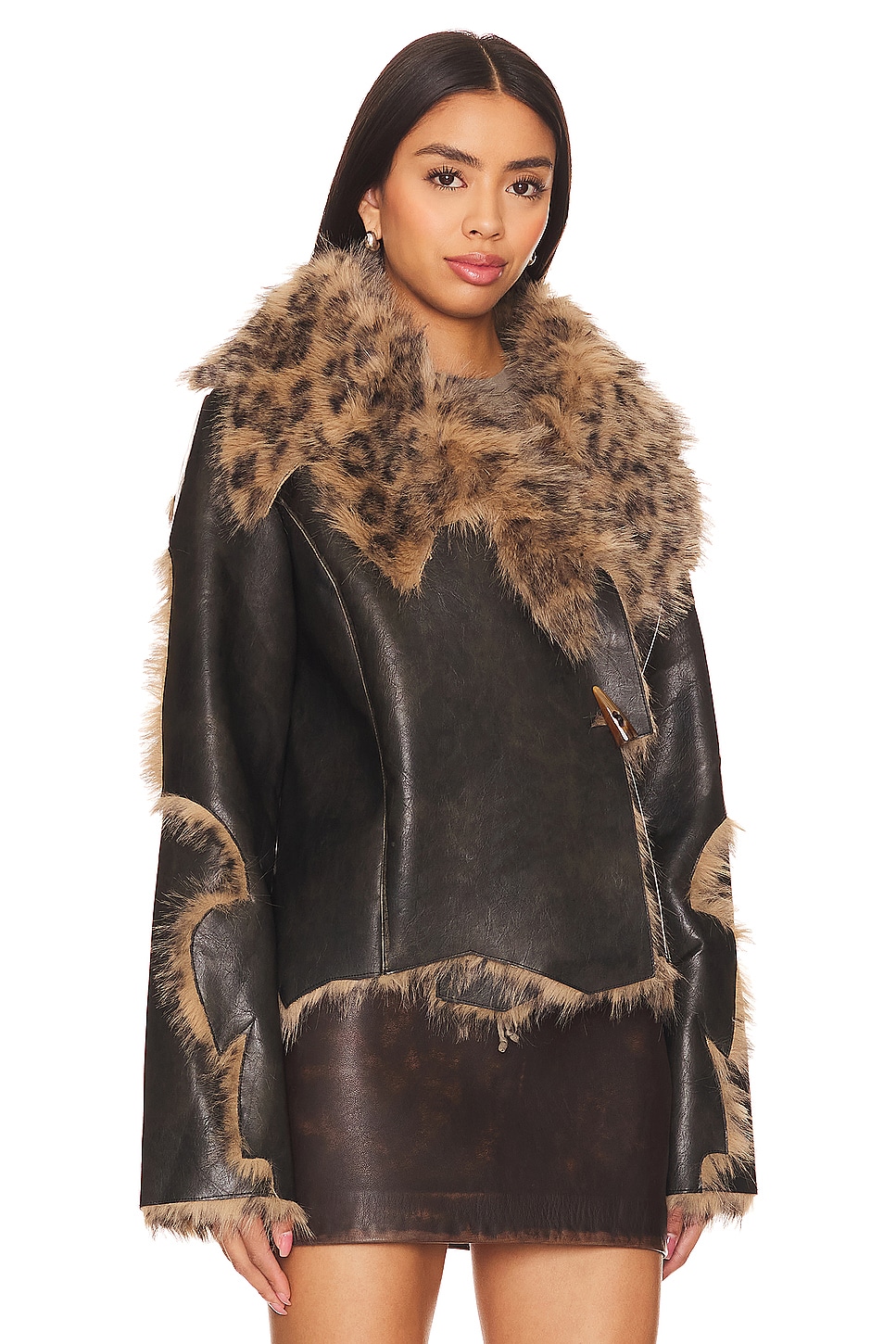 Jaded London - Indie Faux Fur Coat | Plush