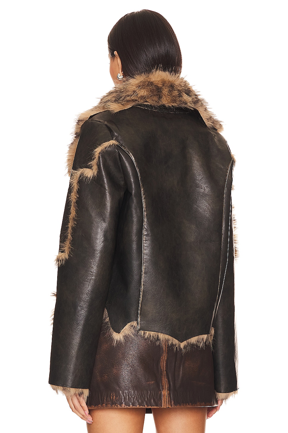 Jaded London - Indie Faux Fur Coat | Plush
