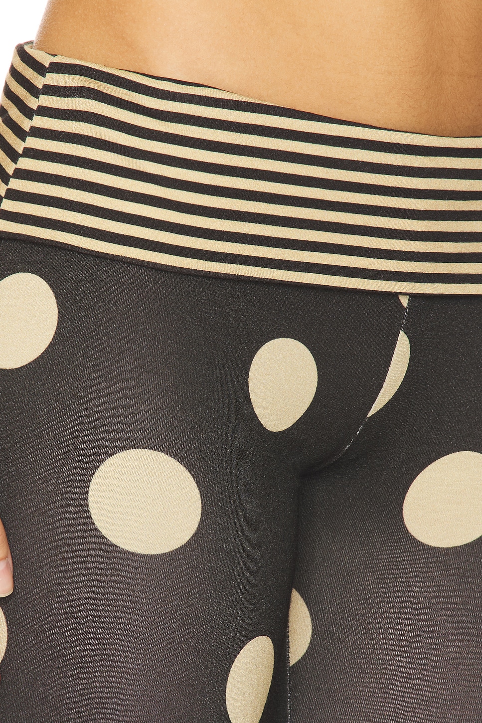 Foldover Waist Capri