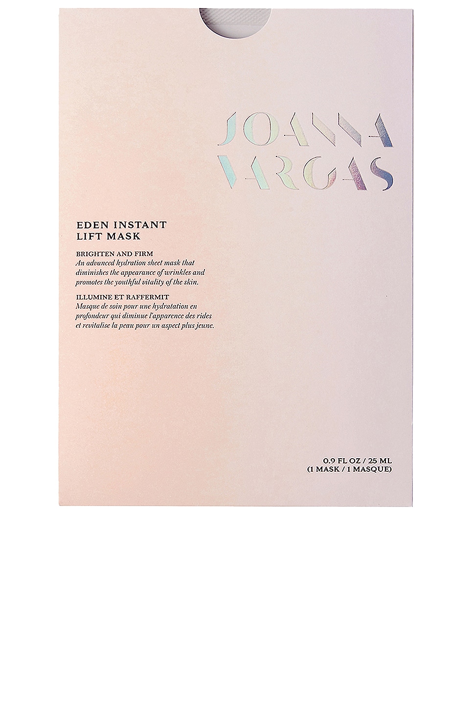 Shop Joanna Vargas Eden Instant Lift Sheet Mask In N,a