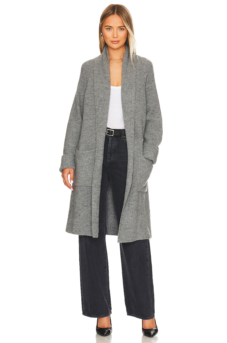 Women's Haim Duster Cardigan in Sesame Mélange