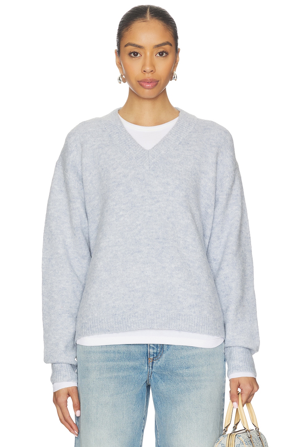 John & Jenn by Line Charlie Pullover in Chambray | REVOLVE